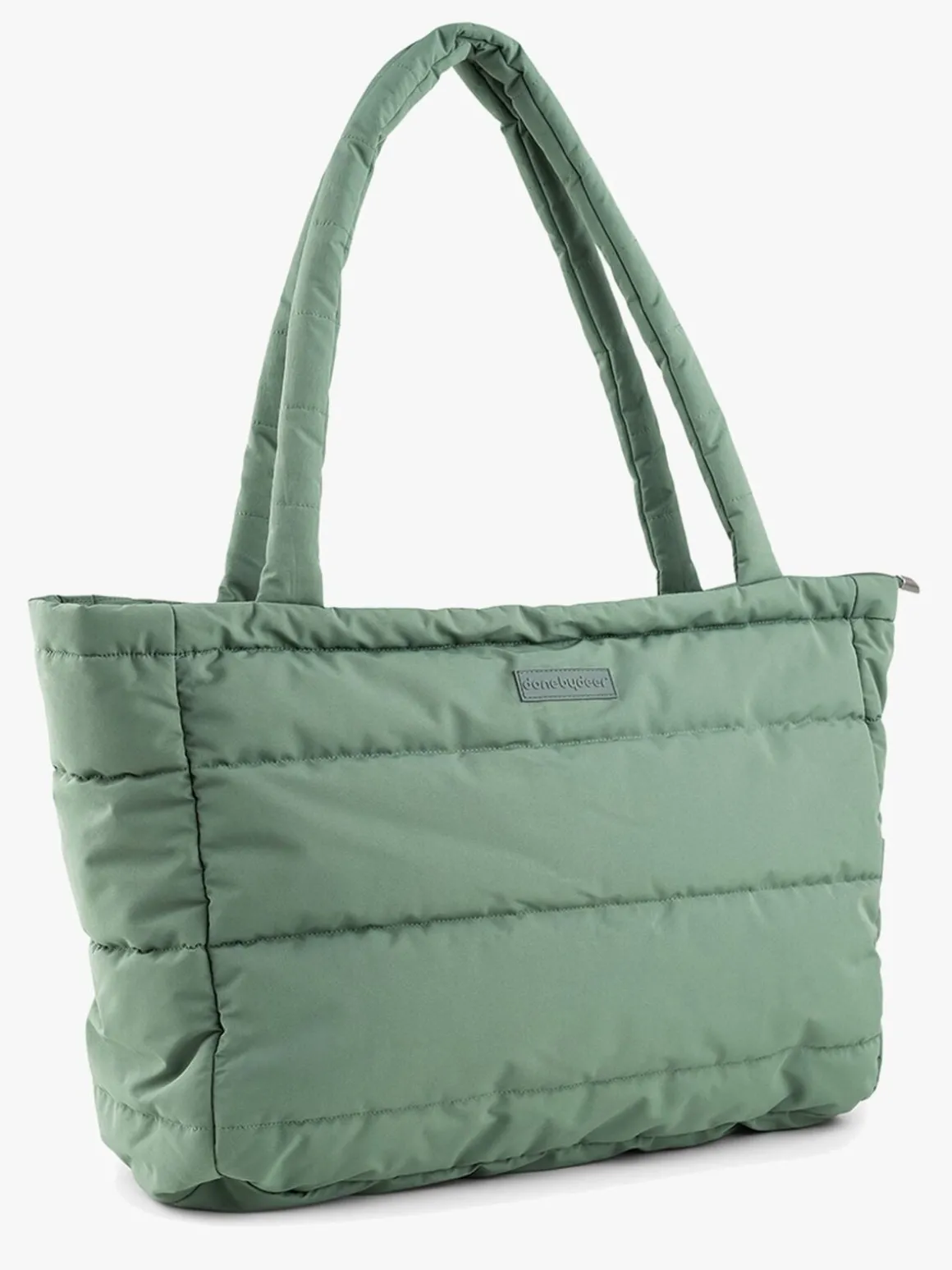 Done By Deer Quiltet Tote Pusletaske, Grøn