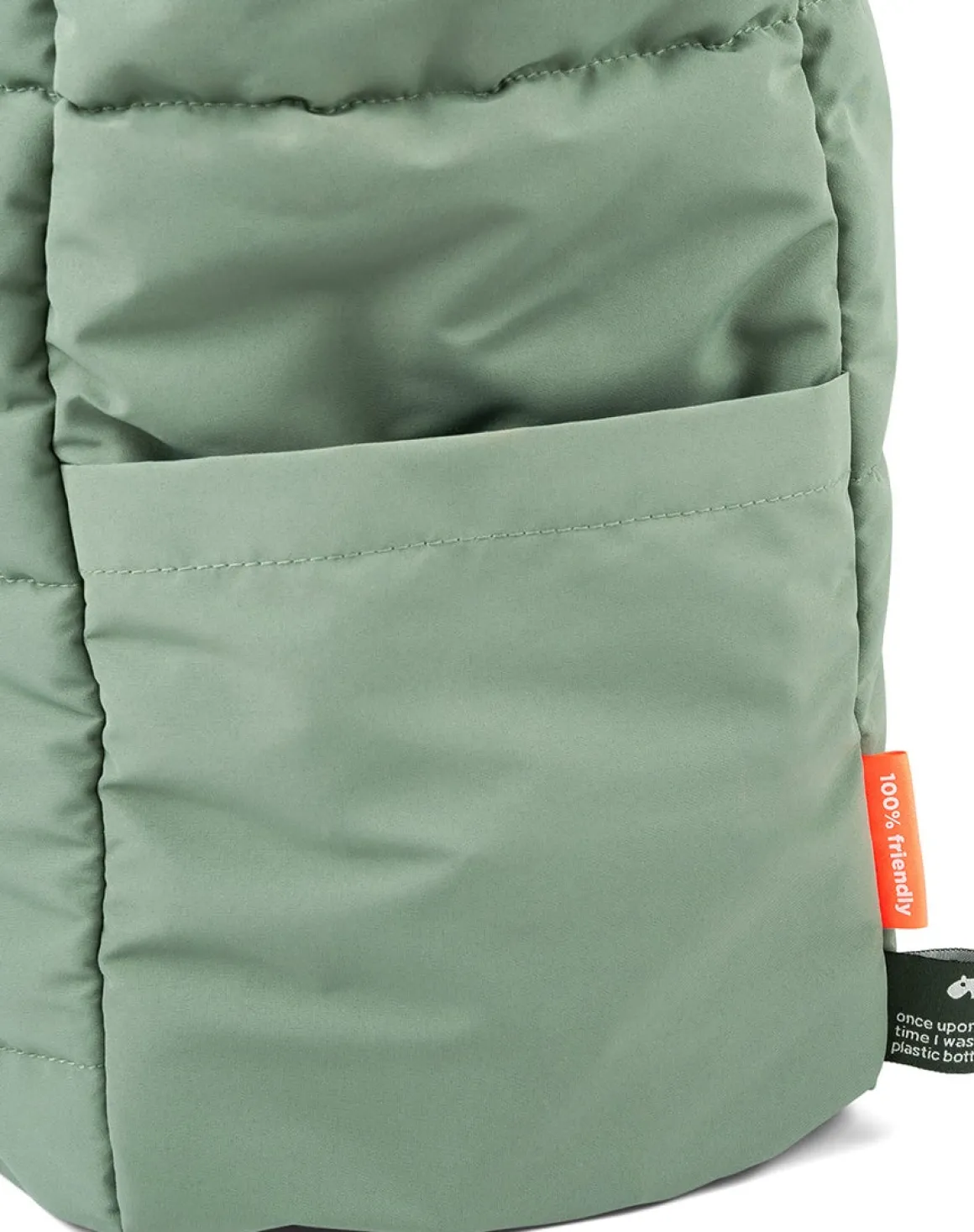 Done By Deer Quiltet Tote Pusletaske, Grøn