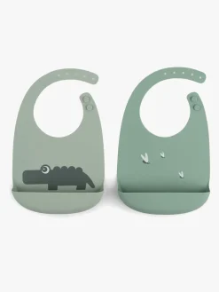 Done By Deer Silikone Hagesmæk 2-Pak, Green