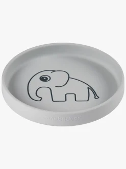 Done By Deer Silikonetallerken Elphee, Grey