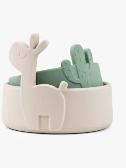 Done By Deer Skålsæt Lalee 2-Pak, Sand/Grøn