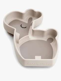 Done By Deer Stick & Stay Silikonetallerken Lalee, Sand