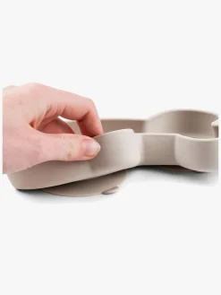 Done By Deer Stick & Stay Silikonetallerken Lalee, Sand