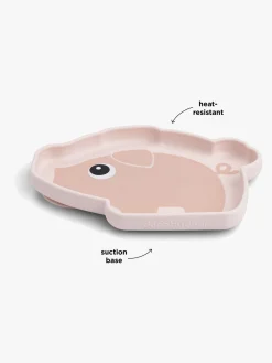 Done By Deer Stick & Stay Silikonetallerken, Pigee Powder