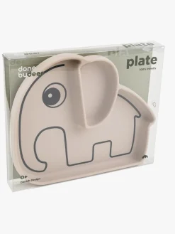 Done By Deer Stick & Stay Silikonetallerken Elphee, Sand