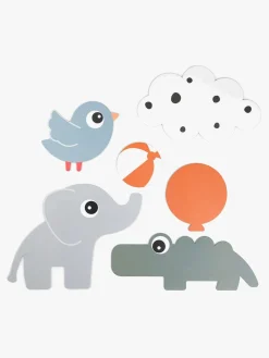 Done By Deer Vægdekoration 6-pak, Multi