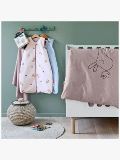 Done By Deer 70x80 Lalee Sengesæt Tremmeseng, Powder