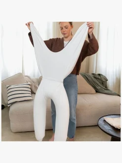 Doomoo Amme- & Graviditetspude 2-i-1, Quilt Creme Blomma