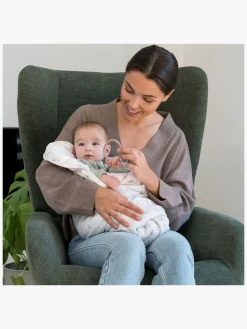 Doomoo Polstret Tæppe, Blomster Gul