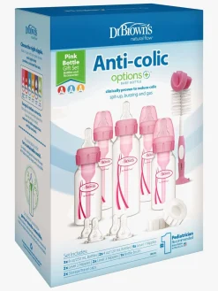 Dr. Brown's NarrowNeck Options+ Gavesæt, Lyserød