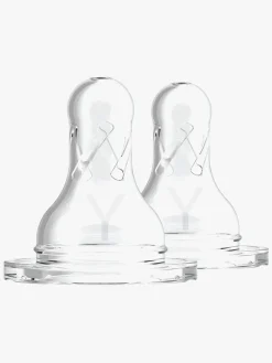 Dr. Brown's Option Smal Hals Sut 9m+ Y-skåret