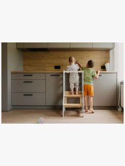 Duck Woodworks Justerbart Læringstårn, Hvid