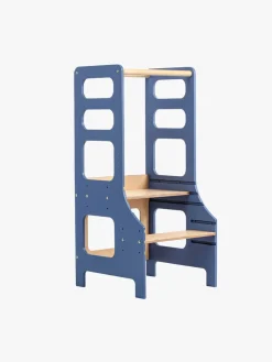 Duck Woodworks Justerbart Læringstårn, Blå