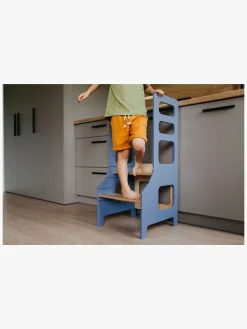 Duck Woodworks Justerbart Læringstårn, Blå