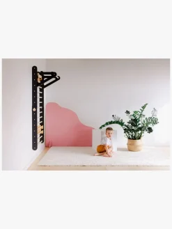 Duck Woodworks Klatretrekant Væg, Sort