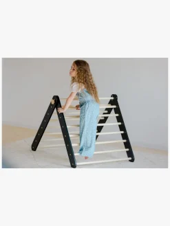 Duck Woodworks Klatretrekant Væg, Sort