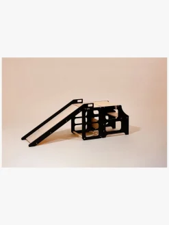 Duck Woodworks Rutsjebane til Sammenklappeligt Læringstårn, Sort