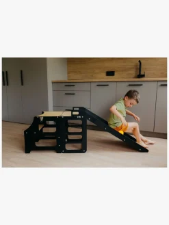 Duck Woodworks Rutsjebane til Sammenklappeligt Læringstårn, Sort