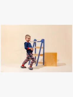 Duck Woodworks Sammenklappeligt Læringstårn, Blå