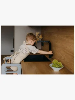 Duck Woodworks Sammenklappeligt Læringstårn, Grå