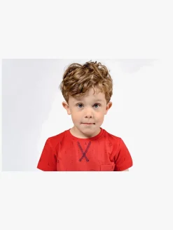 Ebbe Boston T-Shirt, Blue Anchors