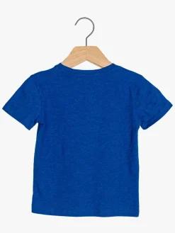Ebbe Gologo T-Shirt, Royal Blue Melange