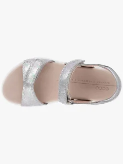 Ecco Flora Sandaler, Silver Iridescent