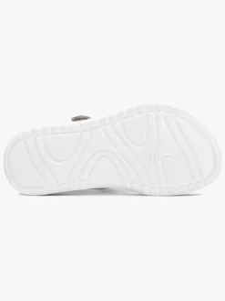 Ecco Flora Sandaler, Silver Iridescent