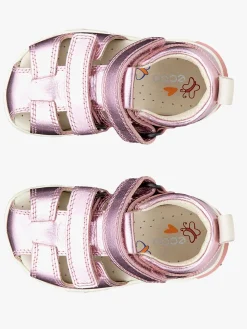 Ecco Mini Stride Sandaler, Old Rose Metallic