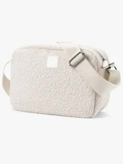 Elodie Cross Body Pusletaske, White Bouclé