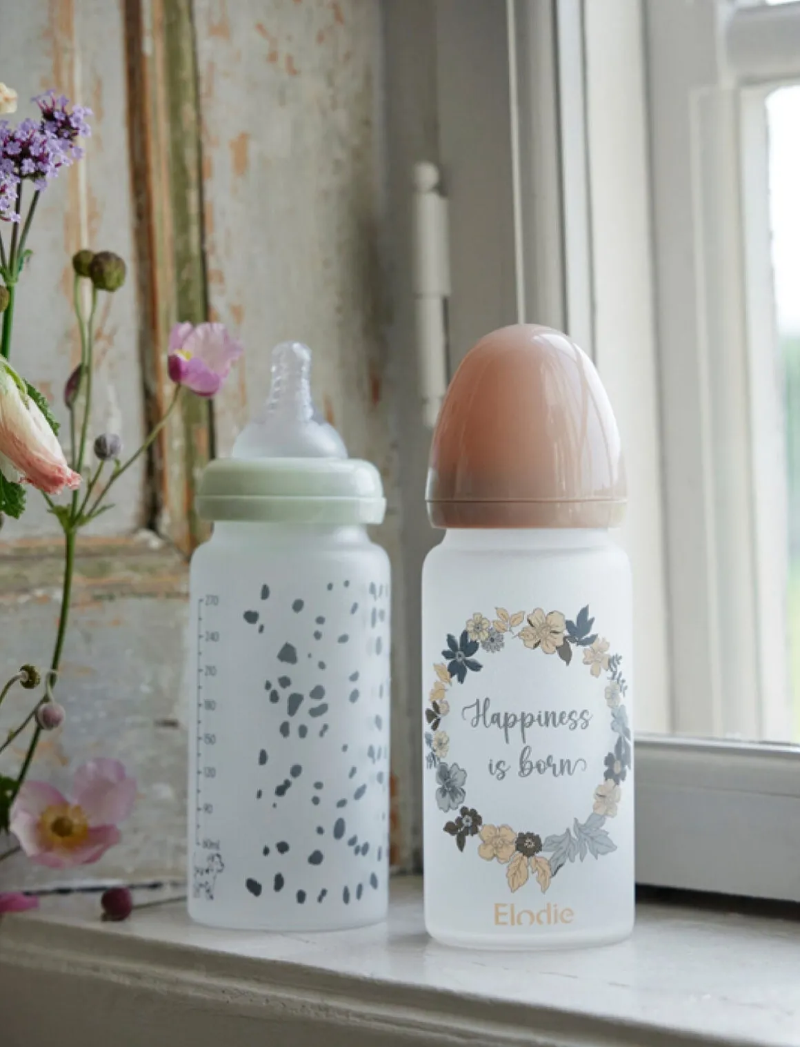 Elodie Sutteflaske Glas, Dalmatian Dots