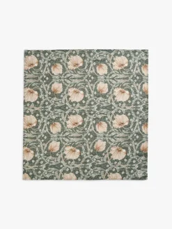 Elodie Tæppe/ Stofble i Musselin 80x80 Cm x William Morris, Pimpernel