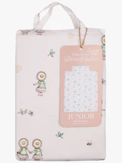 Elsa Beskow Blomsterfesten Sengesæt 150 x 210, Sandfarvet