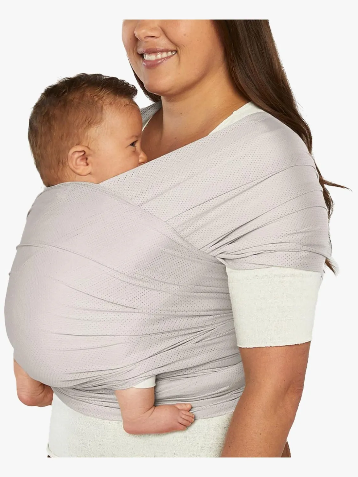 Ergobaby Aura Wrap Mesh Strækvikle, Soft Grey