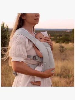 Ergobaby Embrace Soft Air Mesh Bæresele, Soft Grey