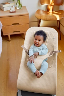 Ergobaby Evolve 3-in-1 Skråstol Mesh, Cream