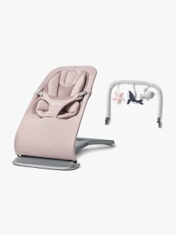 Ergobaby Evolve 3-in-1 Skråstol inkl. legetøjsbøjle, Blush Pink