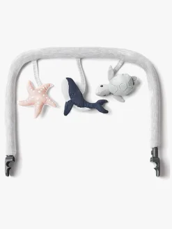 Ergobaby Evolve 3-in-1 Skråstol inkl. legetøjsbøjle, Blush Pink