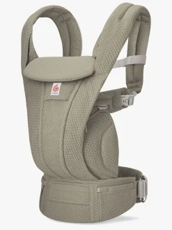 Ergobaby Omni Deluxe Bæresele Mesh, Soft Olive