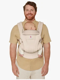 Ergobaby Omni Deluxe Bæresele Cotton, Natural Beige