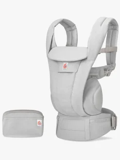 Ergobaby Omni Deluxe Bæresele Cotton, Pearl Grey