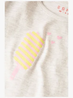 ESPRIT T-Shirt Ice Cream, Pastel Grey