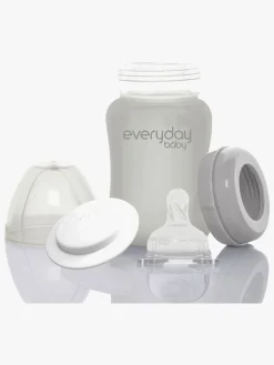 Everyday Baby Sutteflaske Glas 150 ml, Grå
