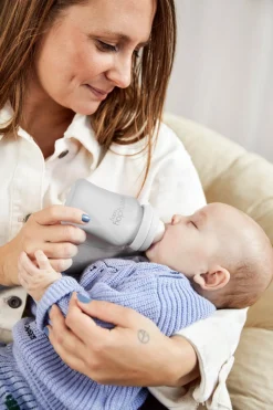Everyday Baby Sutteflaske Glas 150 ml, Grå