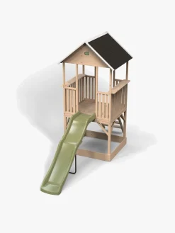 EXIT Panorama 500 Legehus med Rutsjebane & Sandkasse