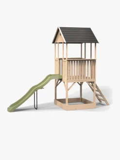 EXIT Panorama 500 Legehus med Rutsjebane & Sandkasse