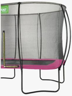 EXIT Silhouette Trampolin inkl. Sikkerhedsnet 214x305 cm, Pink