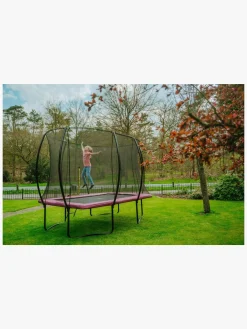 EXIT Silhouette Trampolin inkl. Sikkerhedsnet 214x305 cm, Pink