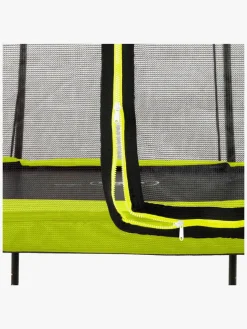 EXIT Silhouette Trampolin inkl. Sikkerhedsnet 153x214 cm, Grøn