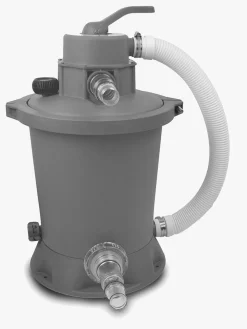 EXIT Stone Pool med Kuppel 400x200x100 cm, Grå